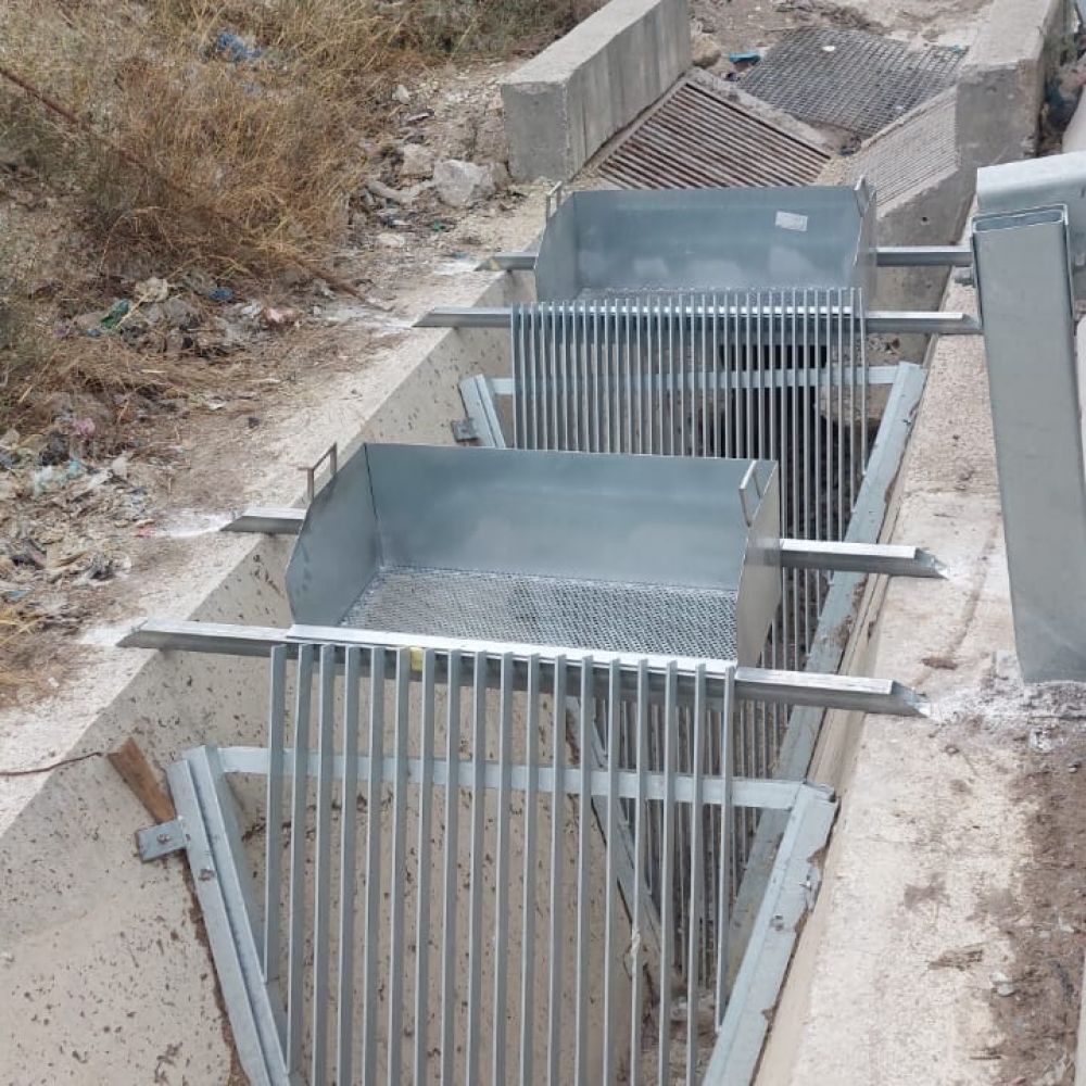 foto de trabajo en estructura metálica